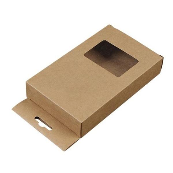Custom Paper Display Box With Window Electrical Product Packaging Boxes
