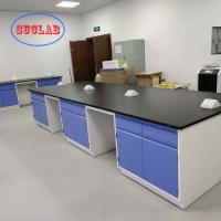 Steel Laboratory Bench Design Full  Steel Base Cabinet for School Laboratory Using