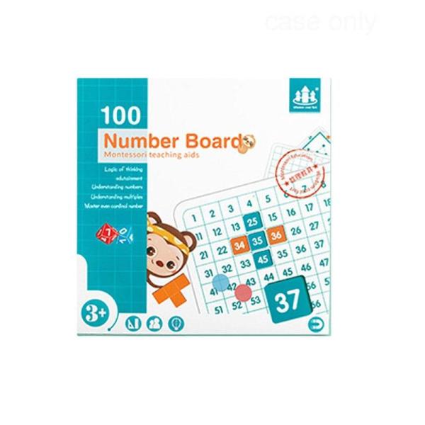 Hundred Board Montessori Mathematical Thinking Training Aids Numbers 1 To 100
