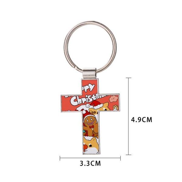 Sublimation Croix-clés de Pâques Rings Sublimation Cadeaux personnalisés mémorables