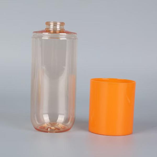 Botella con bayoneta de perfume de plástico de 15 mm de 150 ml de PET Botella con spray de perfume de tapa llena