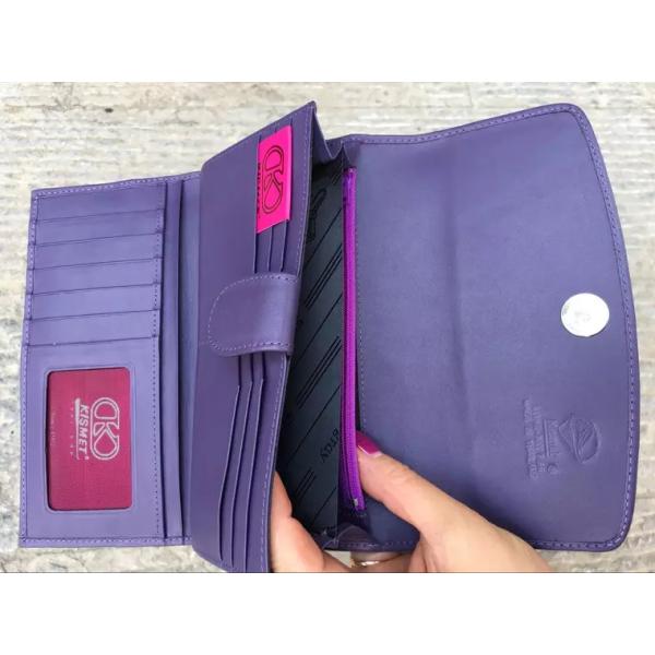 Authentic Stingray Skin Female Long Trifold Wallet Coin Case Genuine Leather Women Large Red Clutch Purse Lady Money Bag