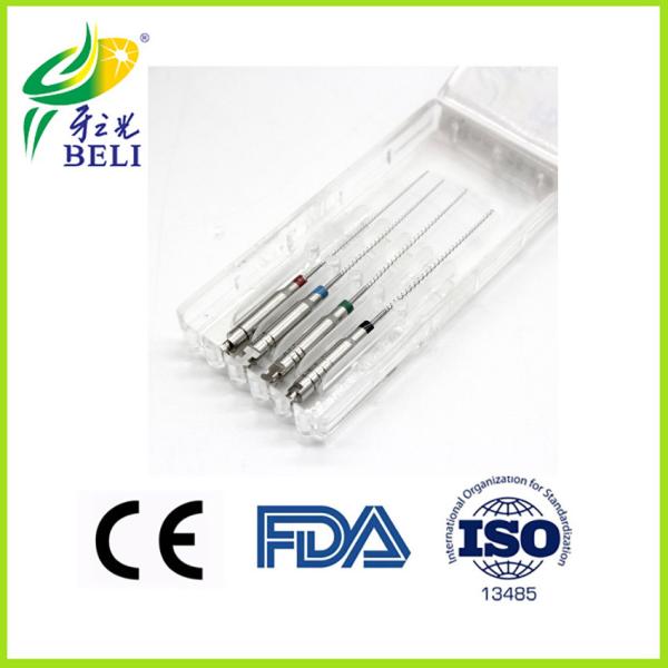 Stainless Steel Endo Rotary Files , High Grade Dental Lentulo Paste Carrier dental endo files