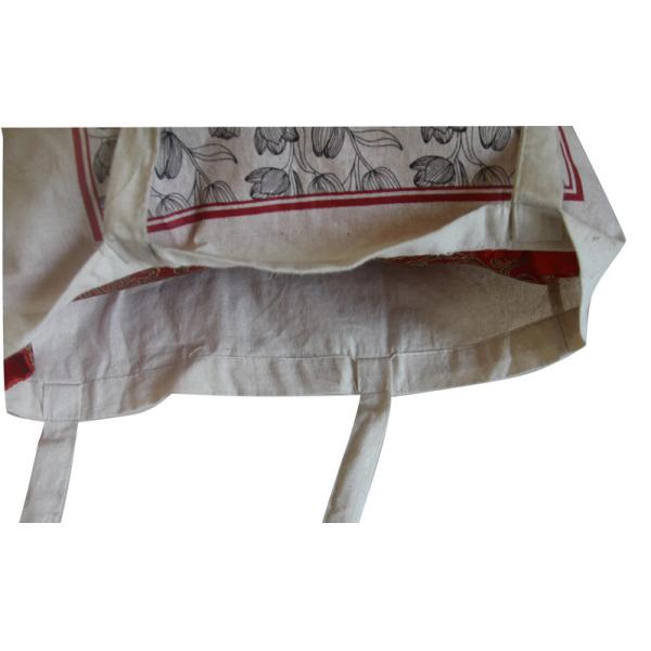 Natural color 10az cotton Eco shopping bags personized printing Tote bag