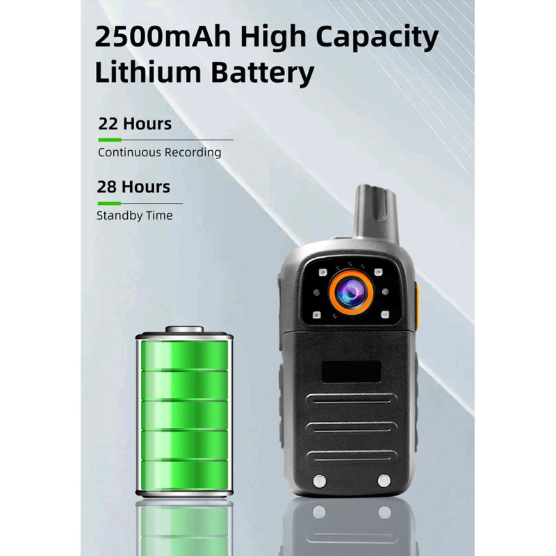 Portable 4G Network Audio and Video Intercom HD 4K Video Long Distance Handheld Group Talk Two Way Walkie Talkie