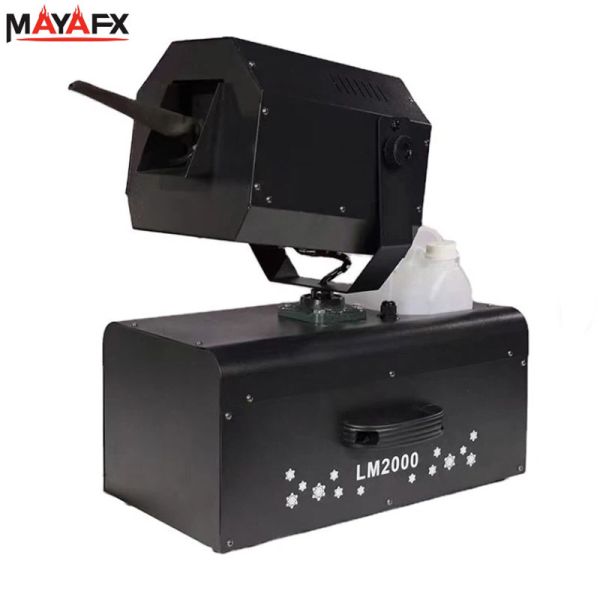 2000W Moving Head Snow Machine with 90° Angle and 5L Tank for DJ Events and