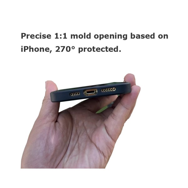 OEM Vegan Leather iPhone Case With 58mm Magnetic Filter Adapter And Shockproof Protection