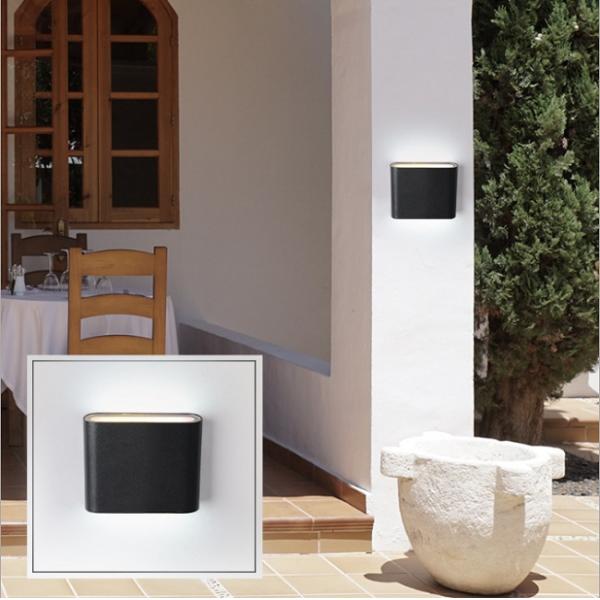 Slim LED Wall Light 6W 10W IP65 Waterproof AC85-265V