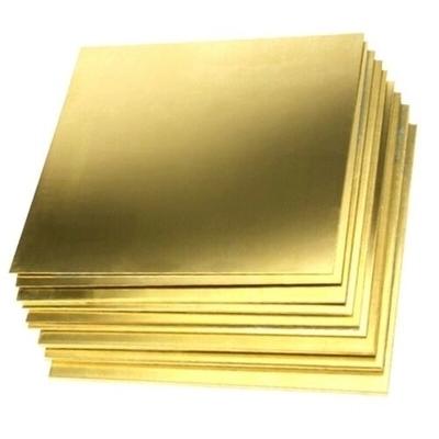 H68 1.5mm Brass Laminate Sheet High Corrosion Resistance 60% Purity