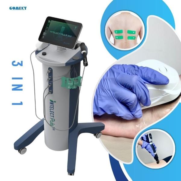 Gomecy 3 in 1 Physiotherapy Shockwave Tool with Basic Ultrasound Function and Electrotherapy for Entry Level Clinics
