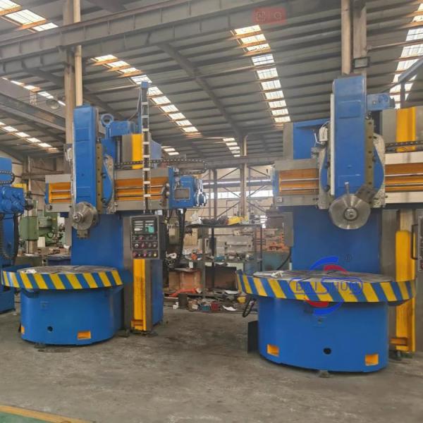 VTL Cnc Vertical Lathe Borer Máquina de torneamento vertical de coluna única