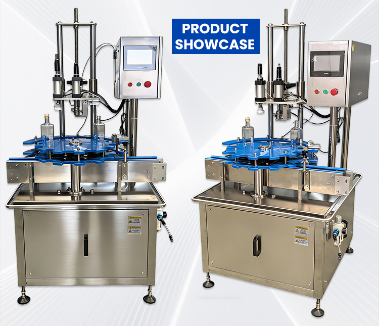High Precision Wine & Whisky Glass Bottle Push T-Type Stopper Sealer Automatic T-Cork Capping Machine