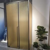 8 mm Gradient Art Tempered Glass Impression UV Laminé pour salle de douche