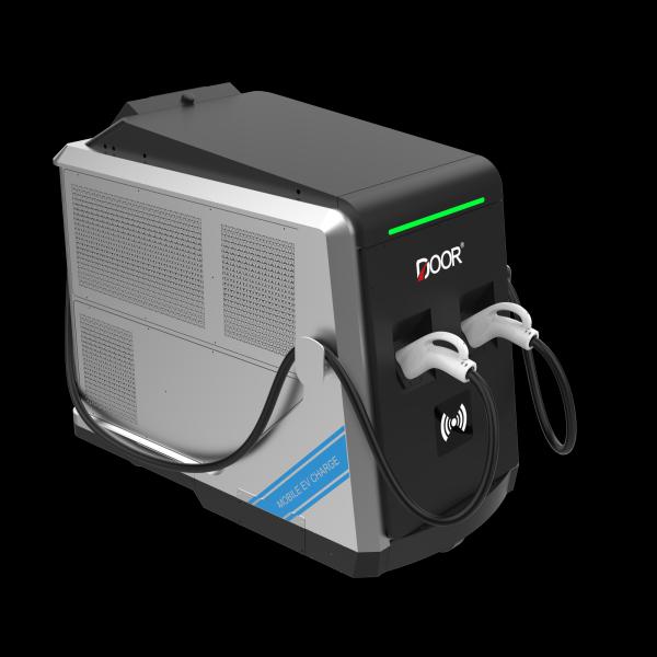 80KW Mobile EV Charging Station CCS1 / CCS2 Mobile DC Fast Charger