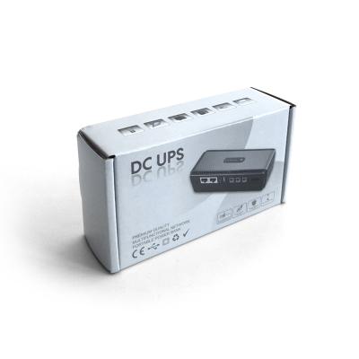 POE15V/24V Saída Pequena bateria de backup para roteador / modem / câmera de CCTV IP