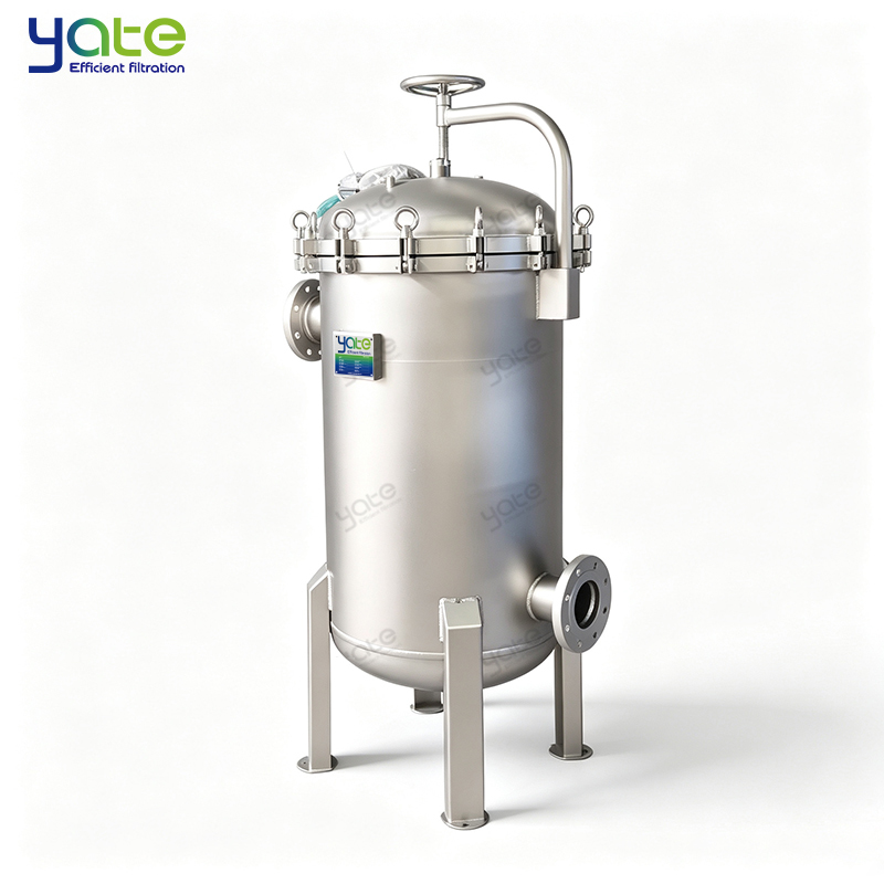 Industrial Multi Bag Filter Housing For Vegetable Oil Processing Hydraulic System Oil Contaminant Removal Filtration