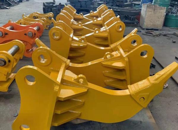 Cat 345 349 pièces de pièces d'excavatrice attachement Machinerie d'excavation hydraulique Vibro Rock Ripper Breaker Hammer Mini Excavator Ripper utilisé dans le sol