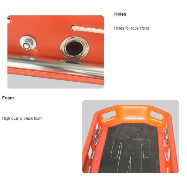 Foldable Conversion PE Basket Rescue Stretcher 300kg For Helicopter