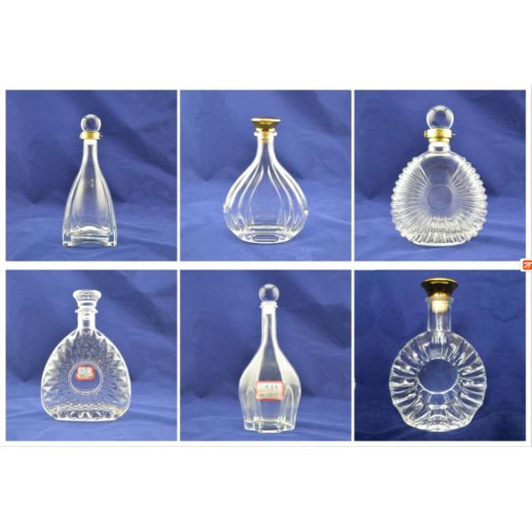 Custom 750ml Rocket Shaped Vodka Glass Bottle For Beverage Online with SCREW CAP