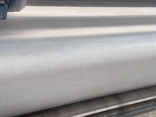 White Nonwoven Polyester Geotextile PET Filament For Ground Engineering Applications