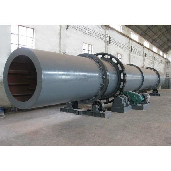 Small Fly Ash Industrial Rotary Dryer , Three Cylinder Rotating Drum Dryer
