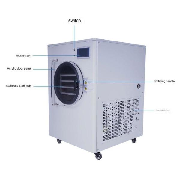 Temperature Control 1.1kw Small Home Freeze Dryer Machine for Cordyceps and Pet Food