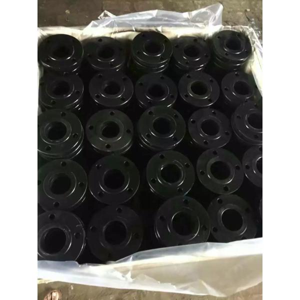 Black Painting ANSI Pipe Flange Forged Slip On Weld Neck Flange
