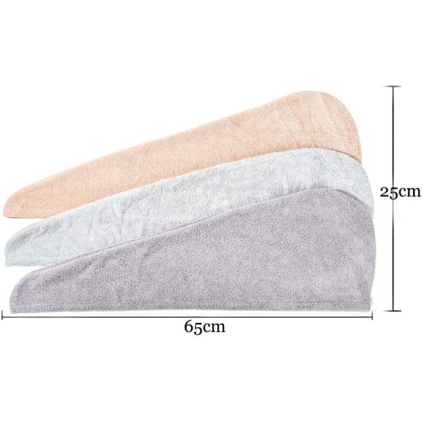 T/T Срок оплаты BSCI Микроволокно для волос Полотенце для волос Женщины Магическое быстрое сушение волос Полотенце