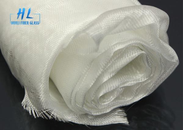 Silicon Coated White Fiberglass Cloth Alkali Free 2000N/5cm Tensile Strength