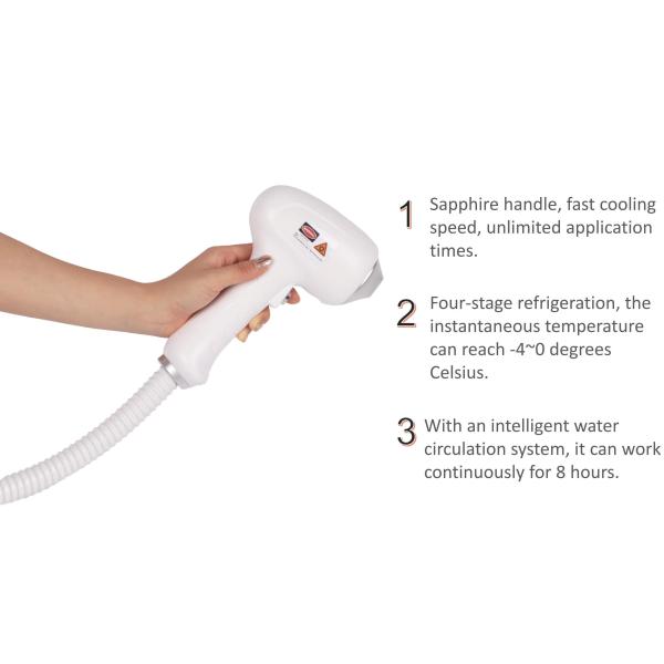 2 в 1 лазере портативном q диода 1064nm 808 переключил удаление татуировки лазера Nd Yag