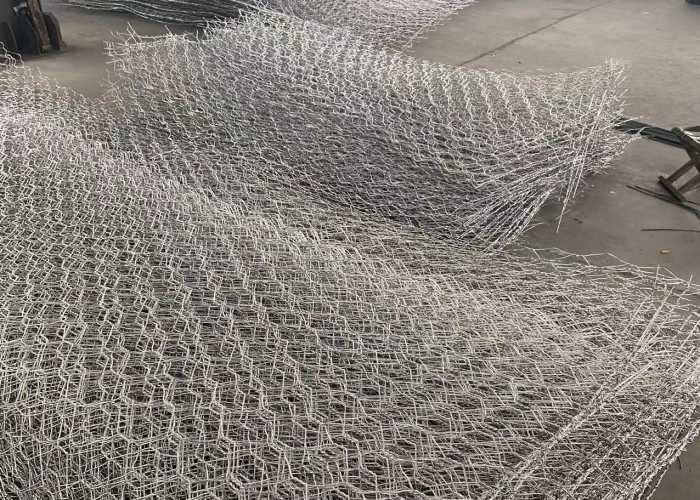 PVC ECO дружелюбный 60mmx80mm зеленый покрыл ячеистую сеть Gabion для вымощать наклона