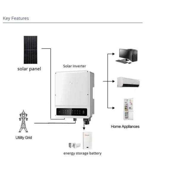 Goodwe ES G2 Series 3.6Kw 5Kw Однофазный гибридный солнечный инвертор