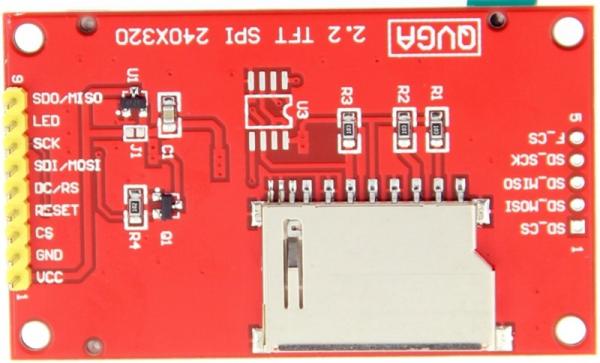 2.2 inch SPI Module ILI9341Driver IC with PCB Board