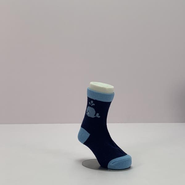 70%Cotton 28%Polyester 2%Spandex Winter Infant Children Breathable Thick Knitted Socks