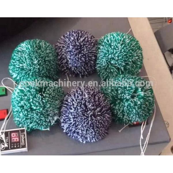 High Speed Key Chain  4head Pompom Machine