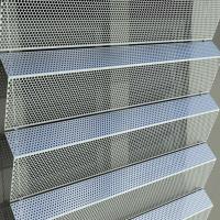 Panel de placas de aluminio perforado corrugado personalizado