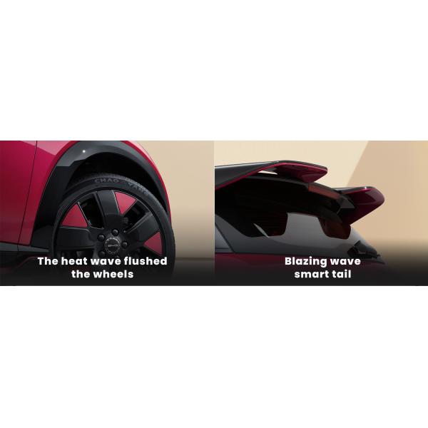 NEDC Haitun BYD Дельфины Белый Розовый Электрический Автомобиль Дальность 420 км