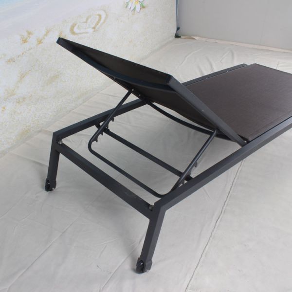 Swimming Pool Chaise Leisure Beach Daybed Aluminum Outdoor Furniture Sun Lounge Chair