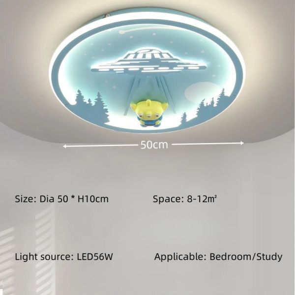 Home Decoration Lighting Modern Lighting Lustre Indoor LED Children Room airplane ceiling light(WH-MA-298)