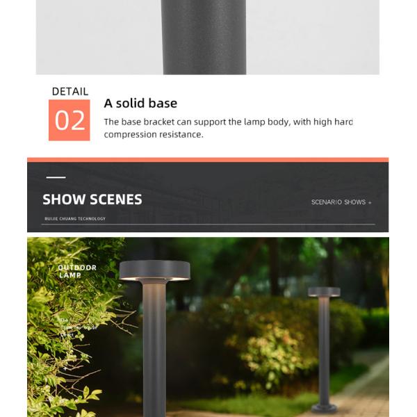 Pathway LED Lawn Lights Outdoor Fixtures 7W Lamp Beads 3000K 185x600mm