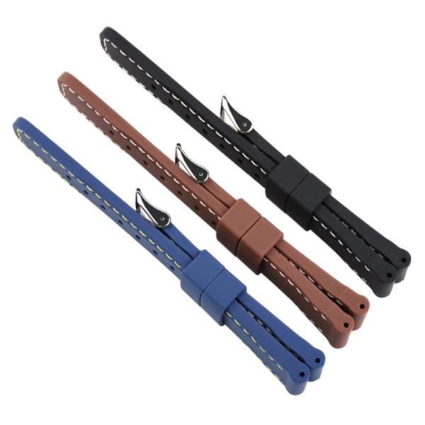 Ремешки для часов анти- людей пота резиновые, ремешки для часов силикона 24mm