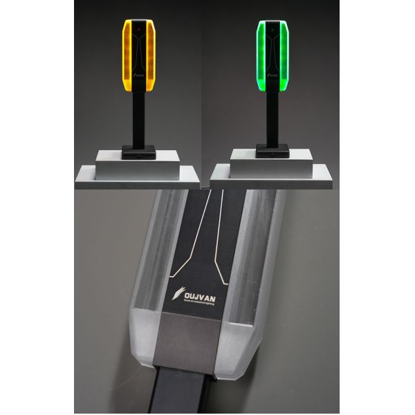 Tour lumineuse à balise en aluminium IP50 DC 24V pour avertissement de sécurité