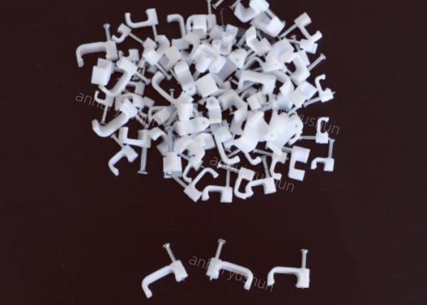 Injection Molding Nail Plastic Cable Clips Coax Nails 7mm