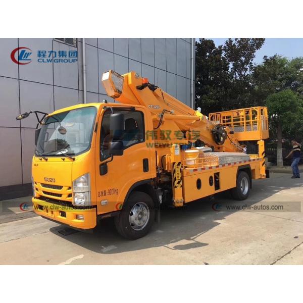 Тележка рабочей платформы прямого заграждения Isuzu 98HP воздушная