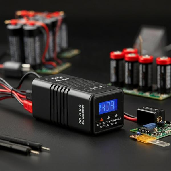 6S 3s 4s Lipo Battery Charger Discharger With LCD Display 5W OEM