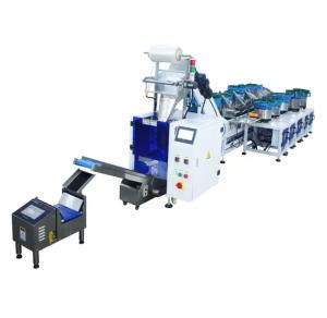 Automatic Plastic Pouch Packing Machine For Screw Hardware Accessories