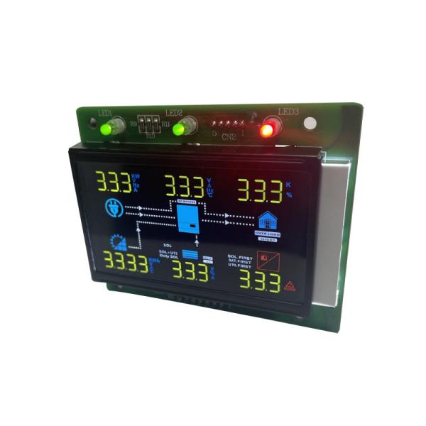 ВА/отрицательный/трансмиссивный ЖК-модуль 12:00 O CLOCK 1/4 Duty 1/3 Bias Driving Ic HT1621