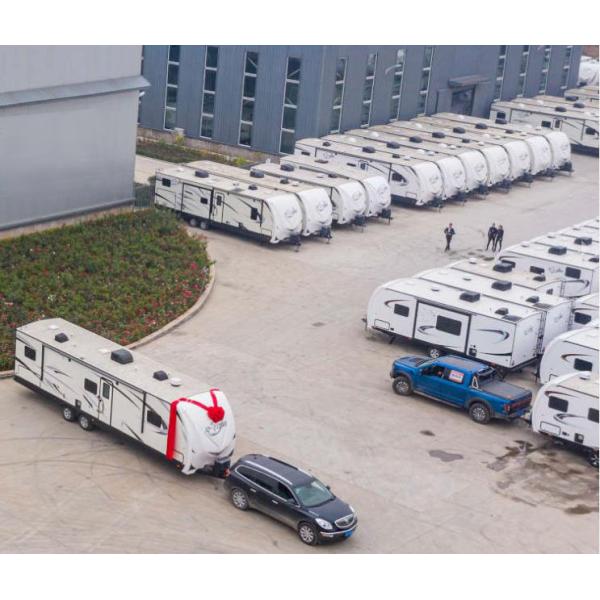 Караван электрического навеса трейлера стеклоткани обеденного стола Elevatable располагаясь лагерем располагаясь лагерем