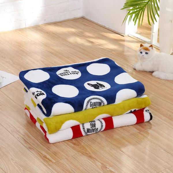 Warm Microfiber Animals Pet Pad Machine Dog Mat Pet Shock Mat