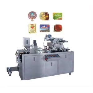Automatic Blister Packing Machine With 4KW Power Capacity 35-55pcs/min Servo Motor Drive